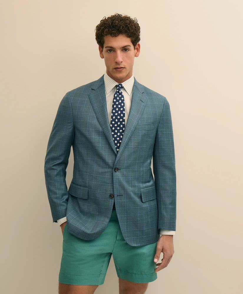 Classic Fit Wool Check Sport Coat | Brooks Brothers