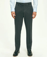 Classic Fit Wool Flannel Dress Pants | Brooks Brothers