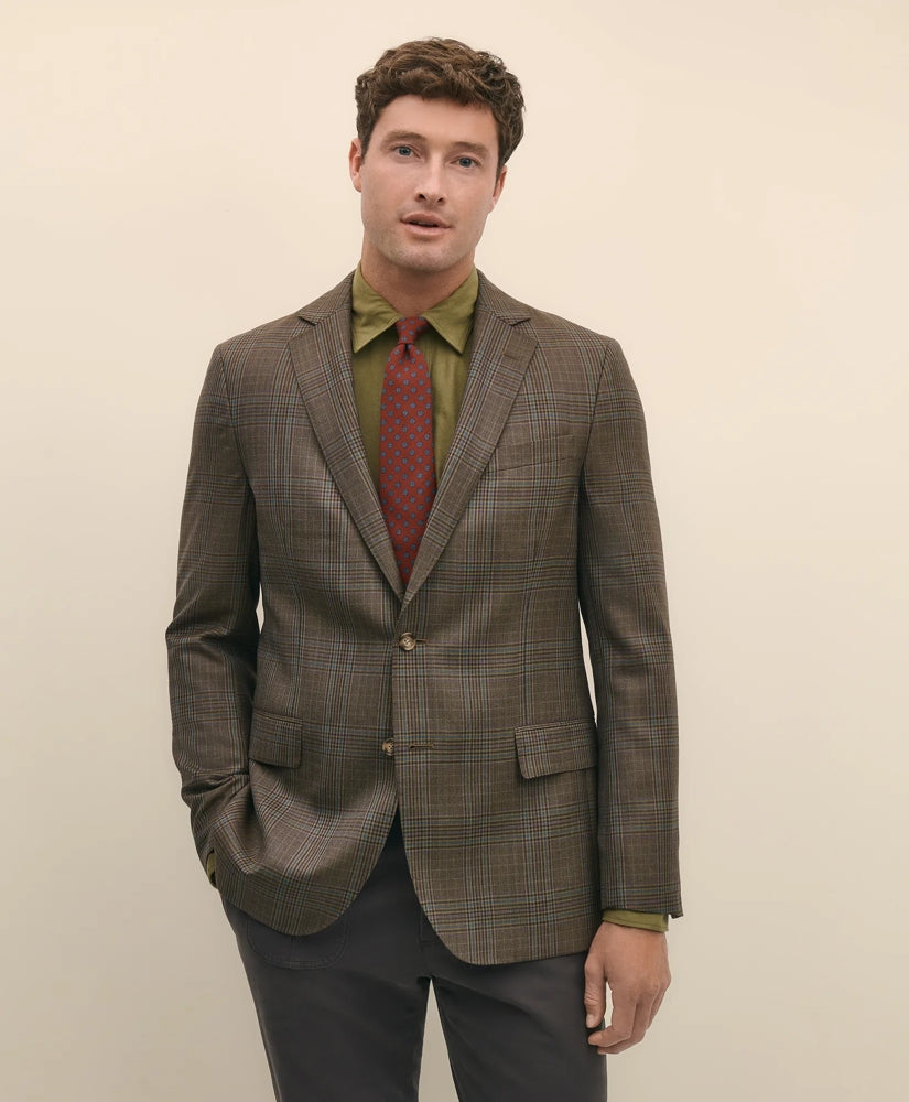 Classic Fit Wool Plaid Sport Coat | Brooks Brothers