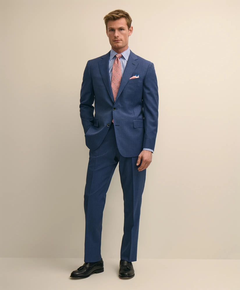 Classic Fit Wool Stripe 1818 Suit | Brooks Brothers