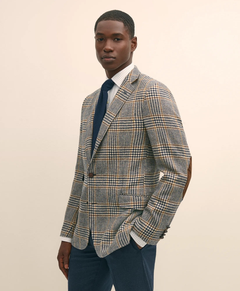 Classic Fit Wool Tweed Multicheck 1818 Sport Coat | Brooks Brothers