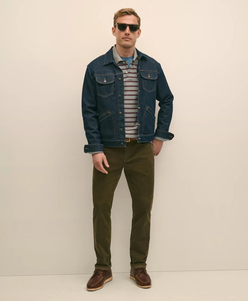 Cotton 5-Pocket Corduroy Pants | Brooks Brothers