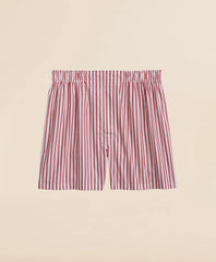 Cotton Broadcloth Butcher-Stripe Boxers | Brooks Brothers