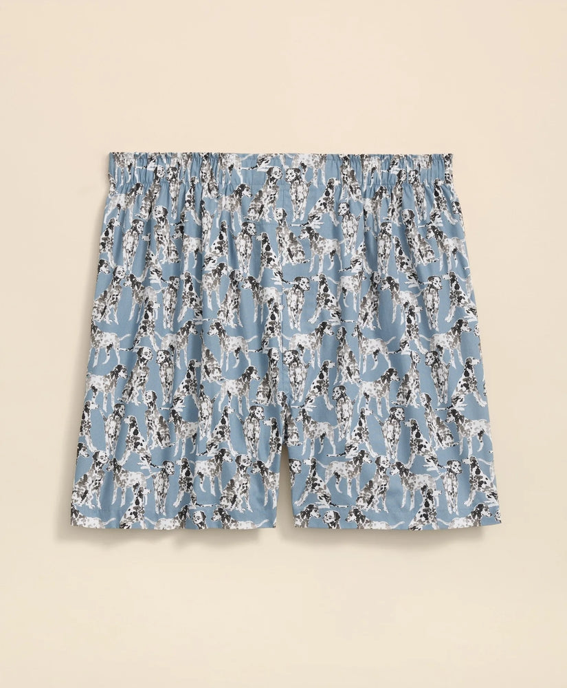Cotton Broadcloth Dalmatians Boxers | Brooks Brothers