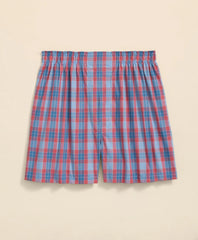Cotton Broadcloth Check Boxers | Brooks Brothers
