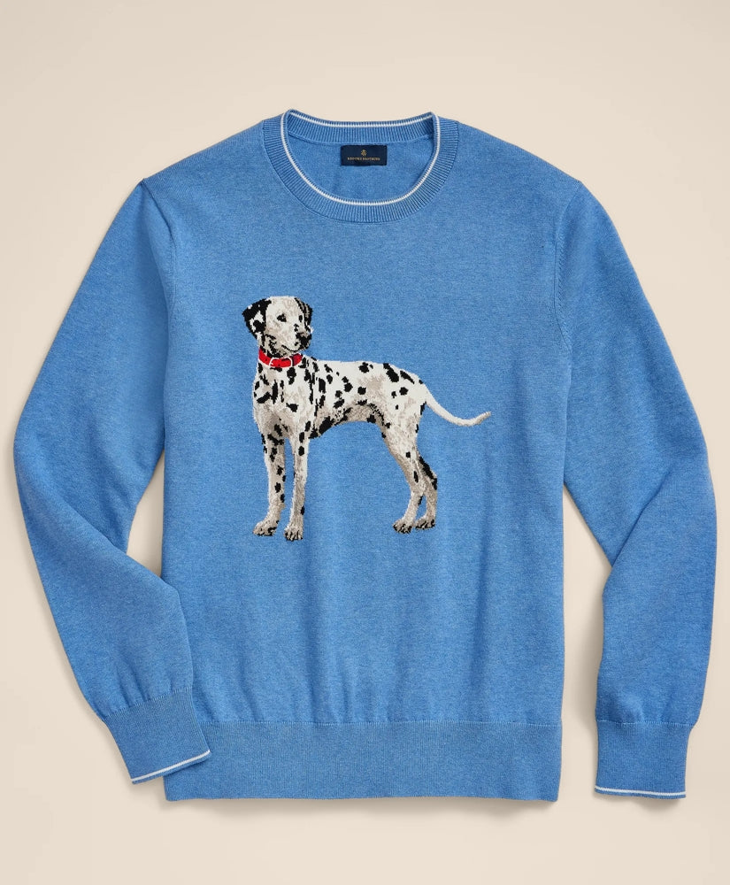 Cotton Dalmatian Sweater | Brooks Brothers