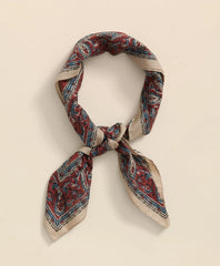 Cotton Medallion Print Neckerchief | Brooks Brothers