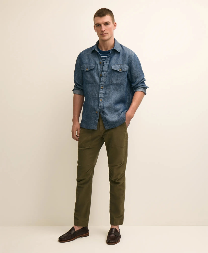Cotton Military Pants | Brooks Brothers