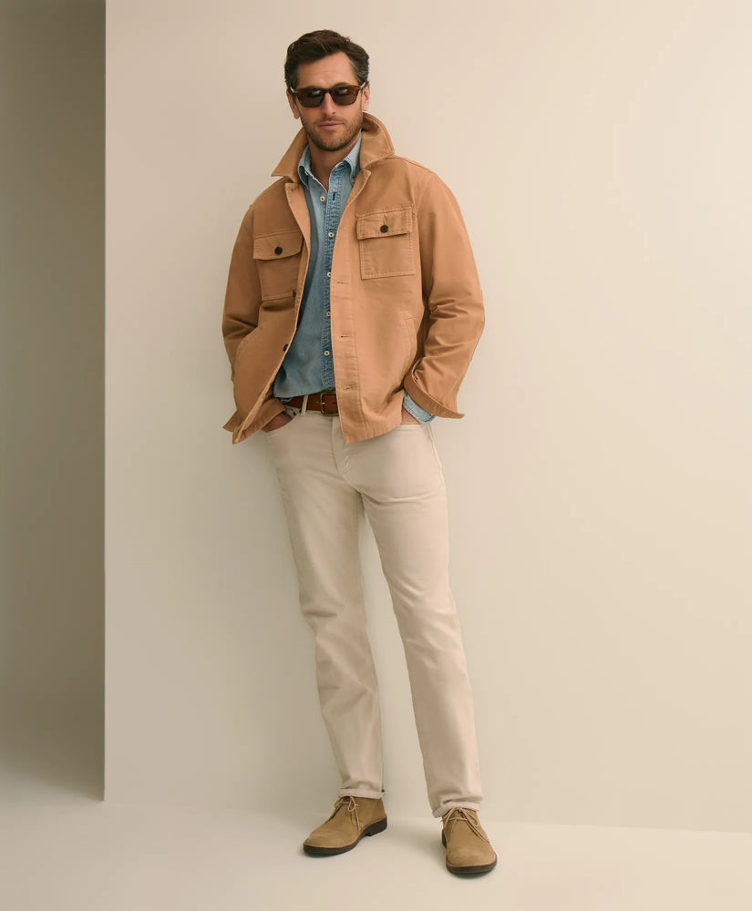 Cotton Military Shirt Jacket | Brooks Brothers