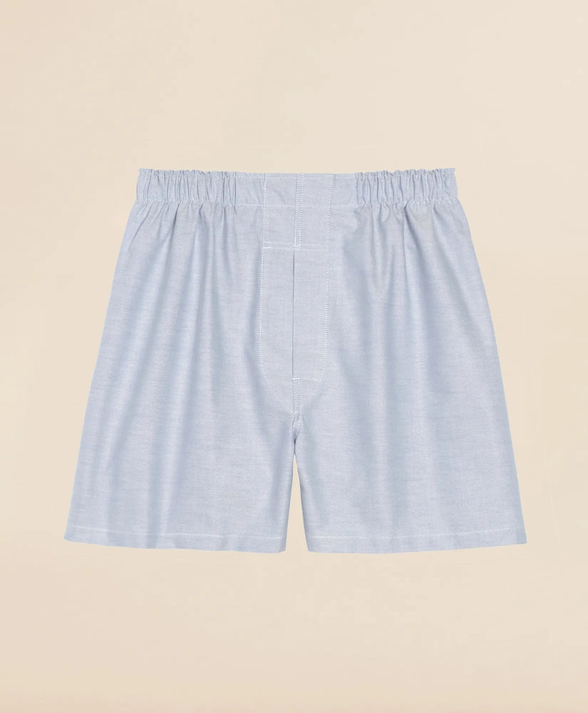 Cotton Oxford Boxers | Brooks Brothers