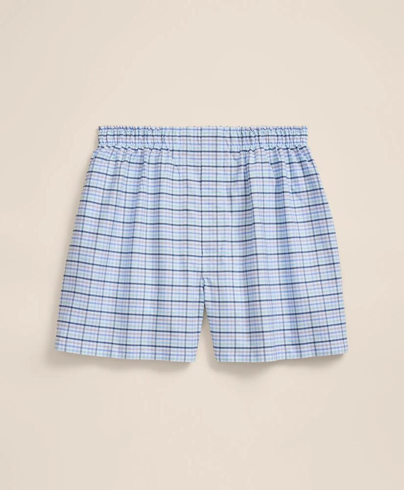 Cotton Oxford Check Boxers | Brooks Brothers