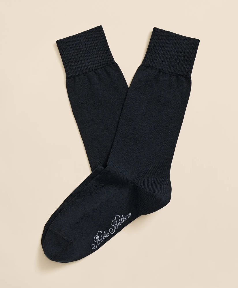 Egyptian-Cotton-Blend Socks | Brooks Brothers