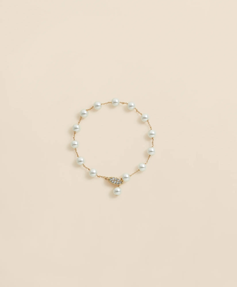 Faux-Pearl Chain Bracelet | Brooks Brothers