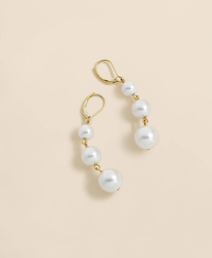 Faux-Pearl Drop Earrings | Brooks Brothers