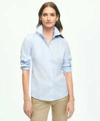 Fitted Non-Iron Stretch Supima | Brooks Brothers