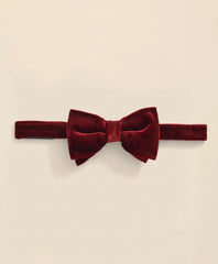 Formal Silk Blend Velvet Bow Tie | Brooks Brothers
