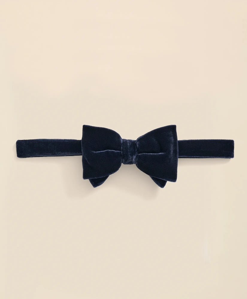 Formal Silk Blend Velvet Bow Tie | Brooks Brothers