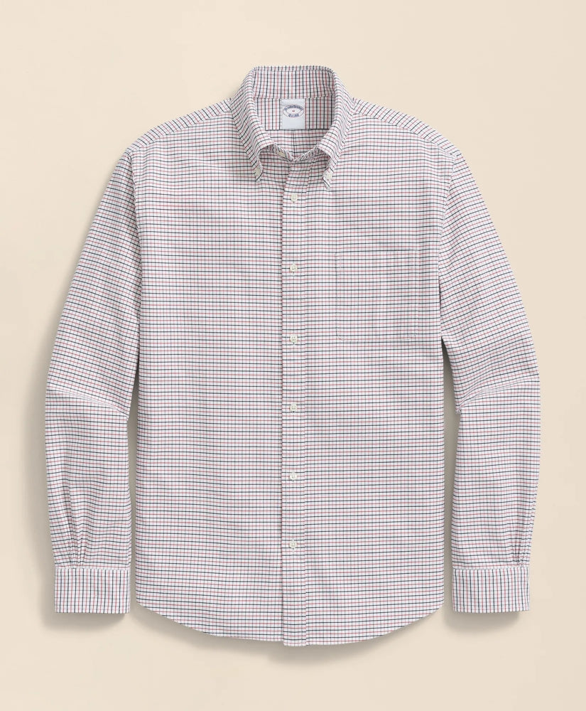 Friday Shirt, Oxford Tattersall | Brooks Brothers