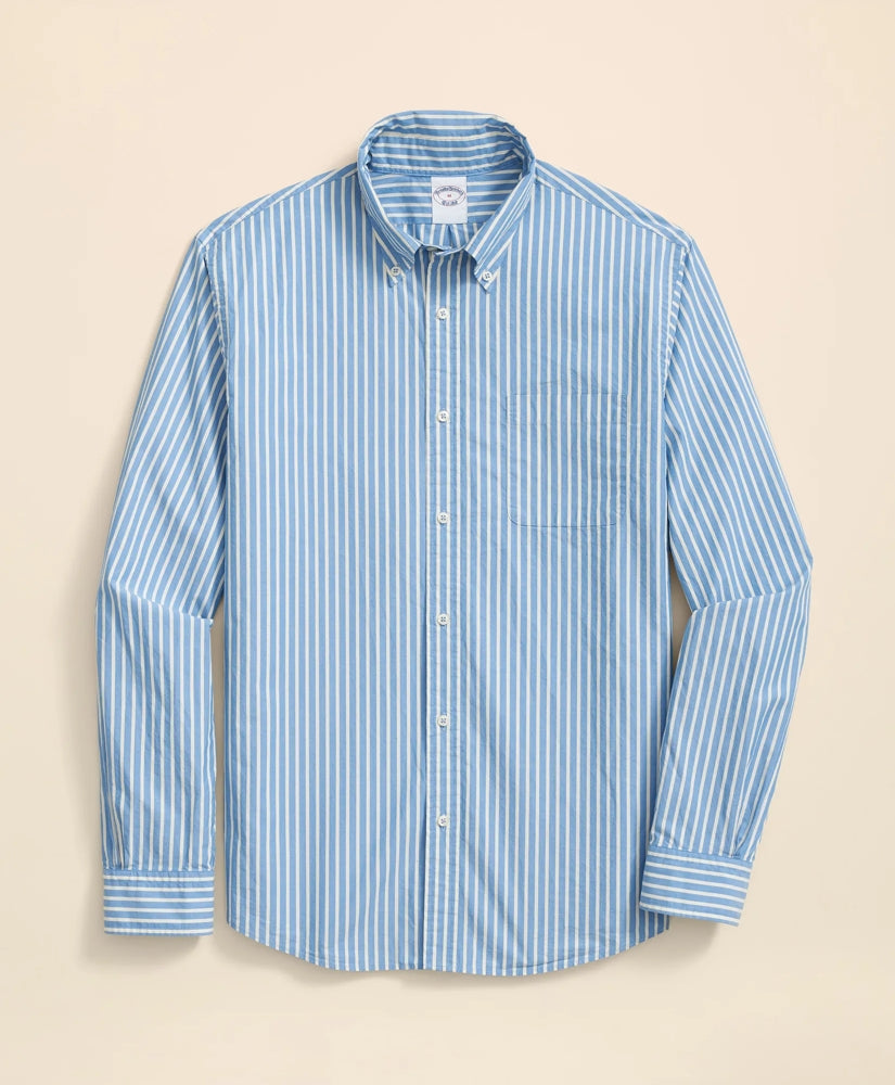 Friday Shirt, Poplin Bengal Stripe | Brooks Brothers