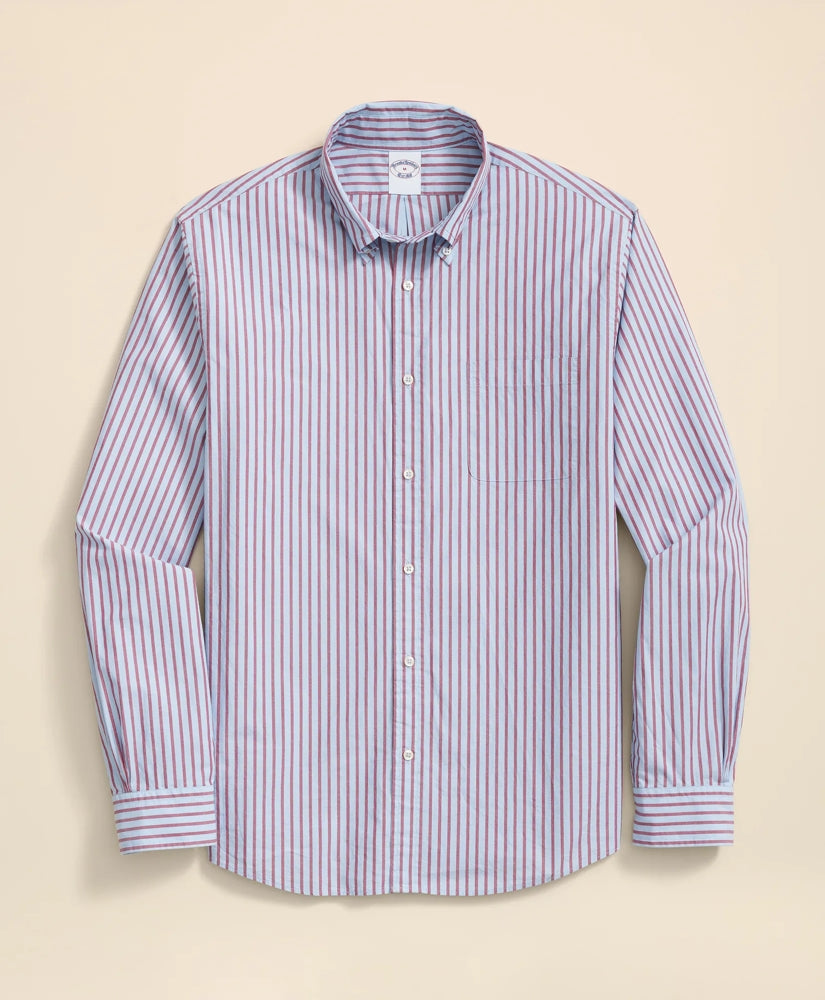 Friday Shirt, Poplin Bengal Stripe | Brooks Brothers