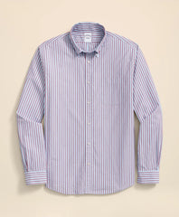 Friday Shirt, Poplin Bengal Stripe | Brooks Brothers