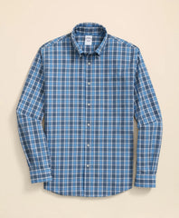 Friday Shirt, Poplin Outline Check | Brooks Brothers