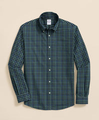 Friday Shirt, Poplin Stewart Tartan | Brooks Brothers