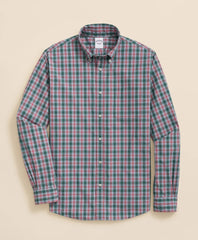 Friday Shirt, Poplin Stewart Tartan | Brooks Brothers