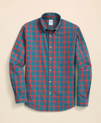 Friday Shirt, Poplin Stewart Tartan | Brooks Brothers