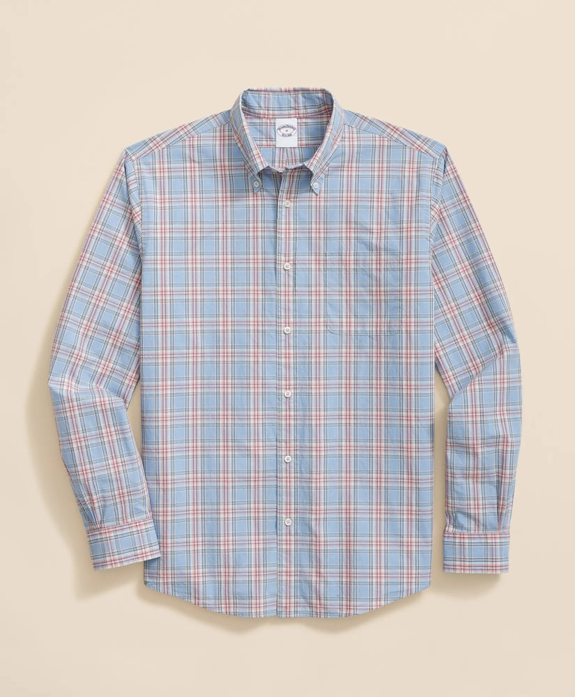 Friday Shirt, Poplin Tartan | Brooks Brothers