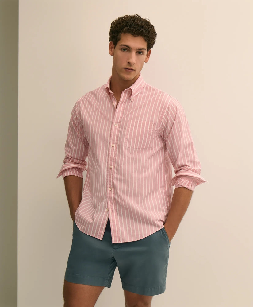 Friday Shirt,  Poplin Stripe | Brooks Brothers