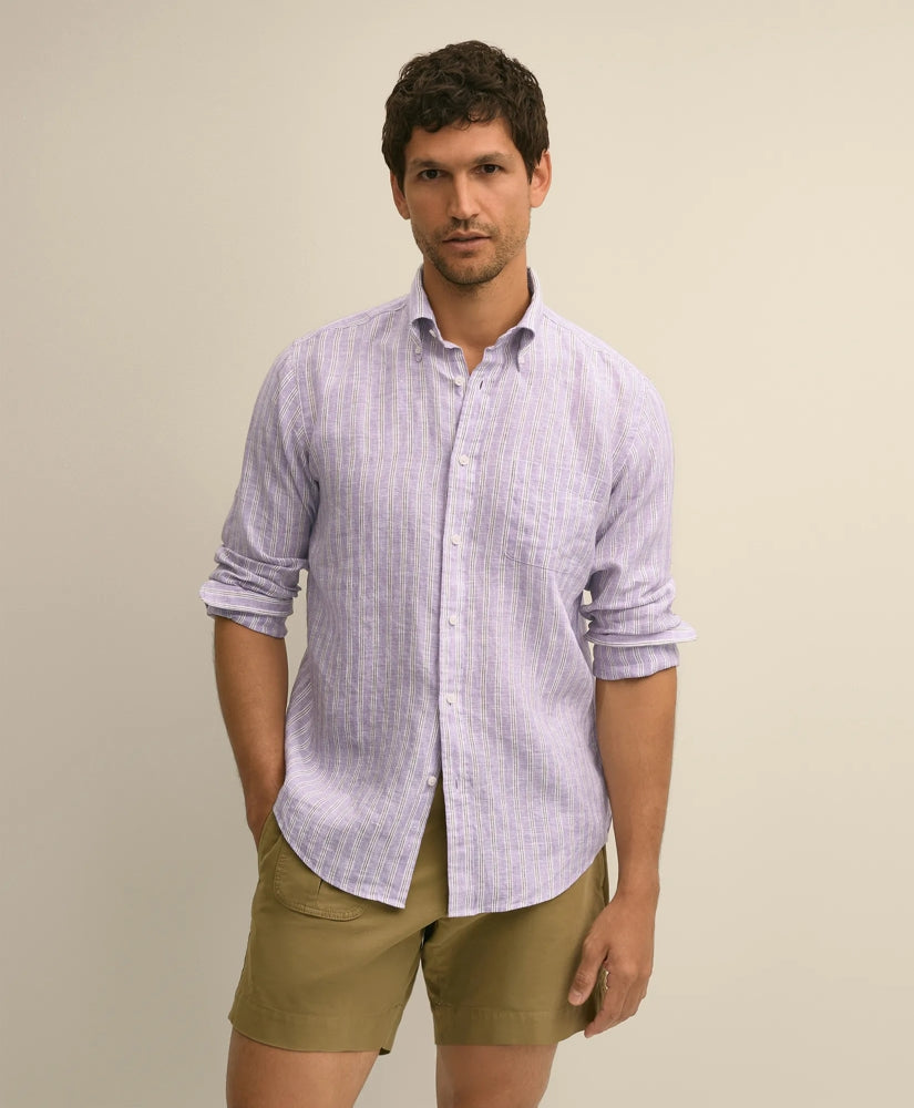 Irish Linen Sport Shirt | Brooks Brothers