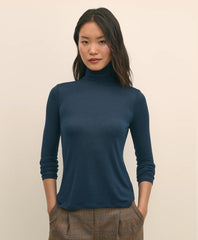 Lightweight Modal Cashmere Turtleneck | Brooks Brothers