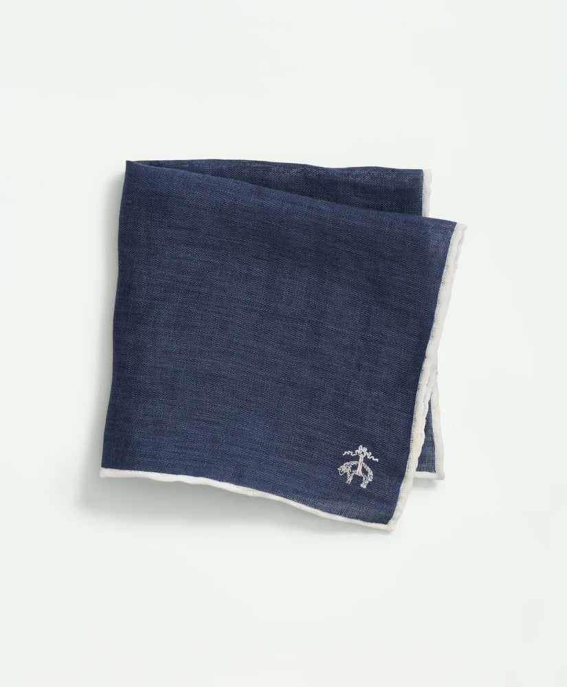 Linen Jacquard Pocket Square | Brooks Brothers