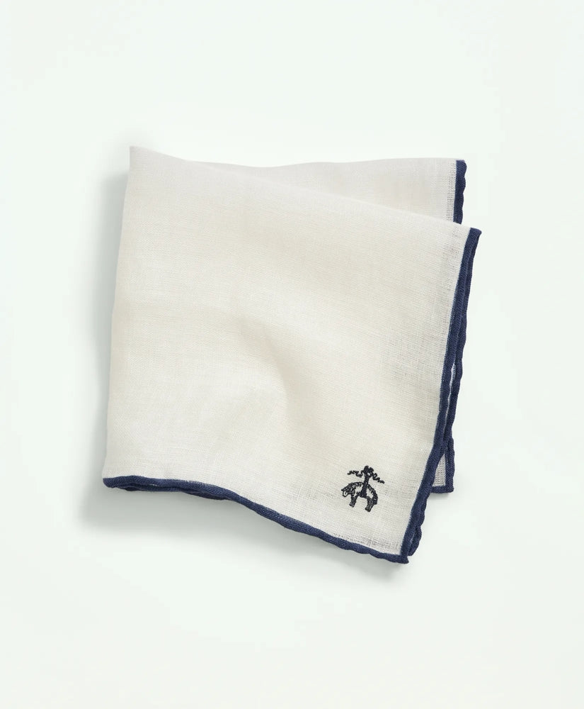 Linen Jacquard Pocket Square | Brooks Brothers