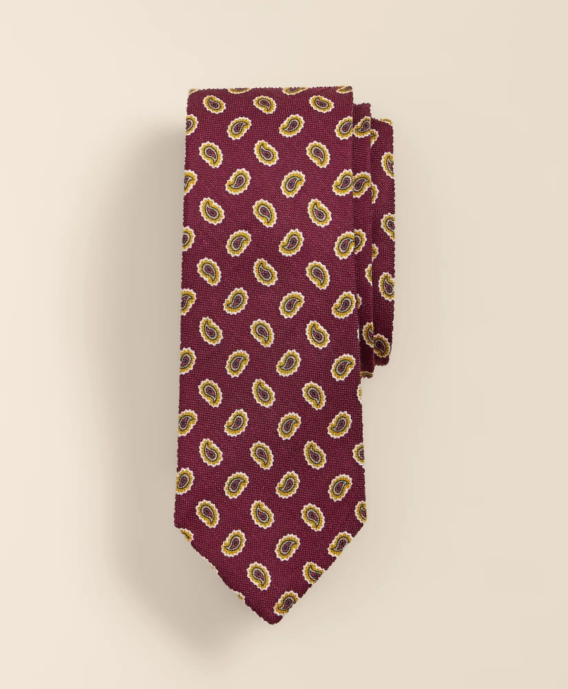 Linen-Silk Pine Tie | Brooks Brothers