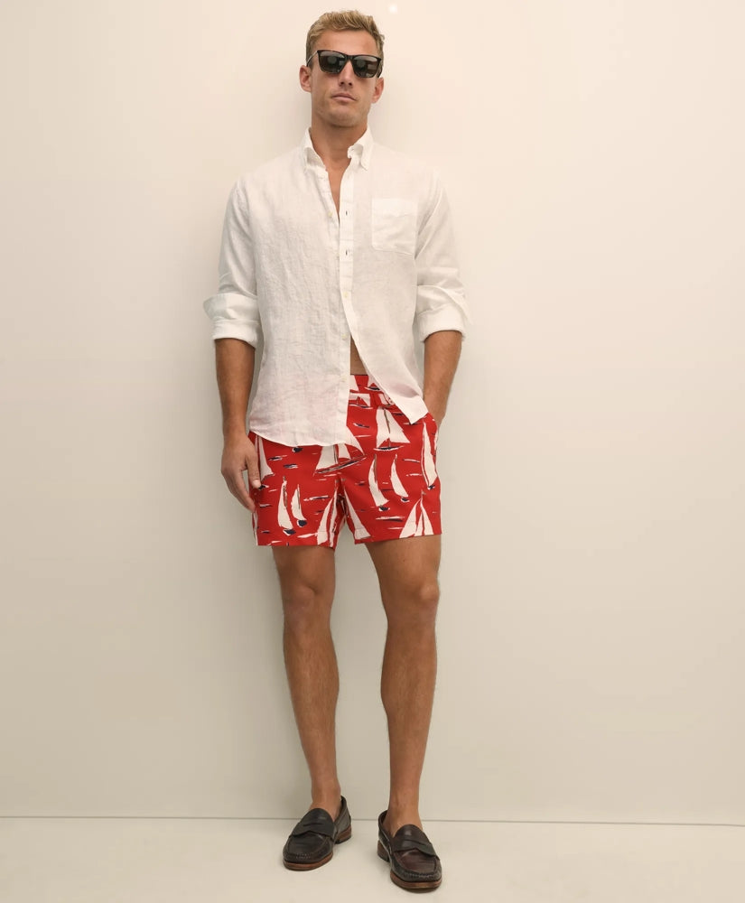 5" Newport Sailing Swim Trunks | Brooks Brothers