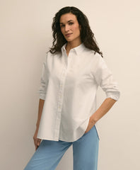 Oversized Cotton Oxford Shirt | Brooks Brothers