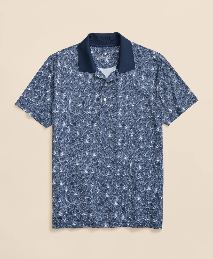 Performance Series Leaf Print Polo Shirt | Brooks Brothers
