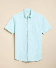 Performance Series Stretch Polo Button-Down Collar, Gingham Sport Shirt | Brooks Brothers
