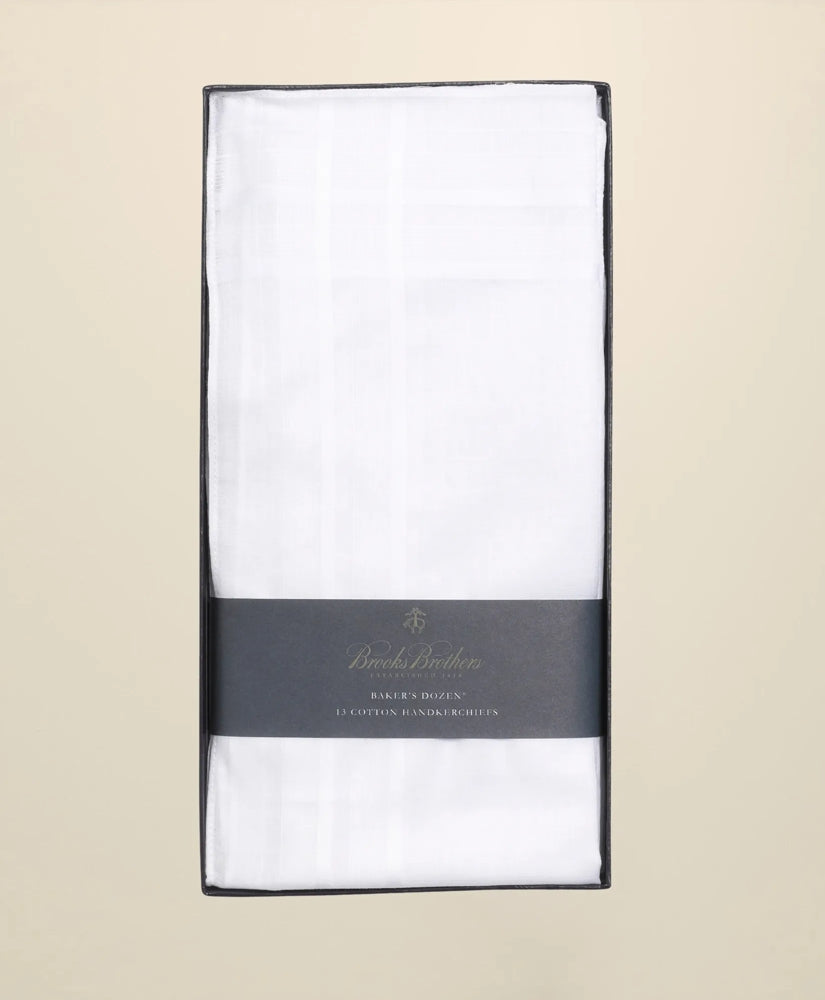 Pure Cotton Handkerchiefs-Set of 13 | Brooks Brothers