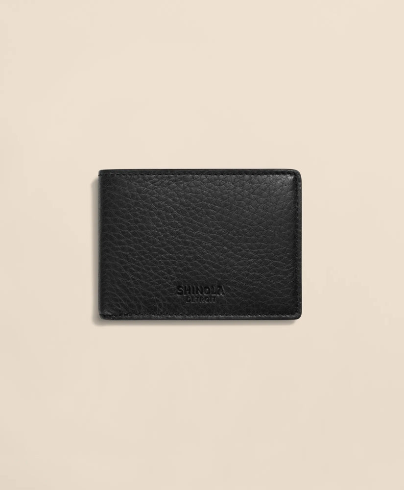 Shinola Leather Bi-Fold Wallet | Brooks Brothers