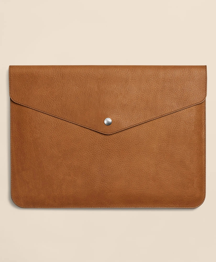 Shinola Leather Laptop Sleeve | Brooks Brothers
