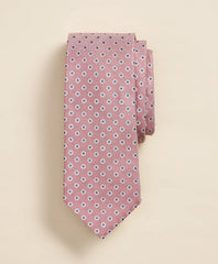 Silk Flower Foulard Tie | Brooks Brothers