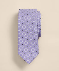 Silk Flower Foulard Tie | Brooks Brothers