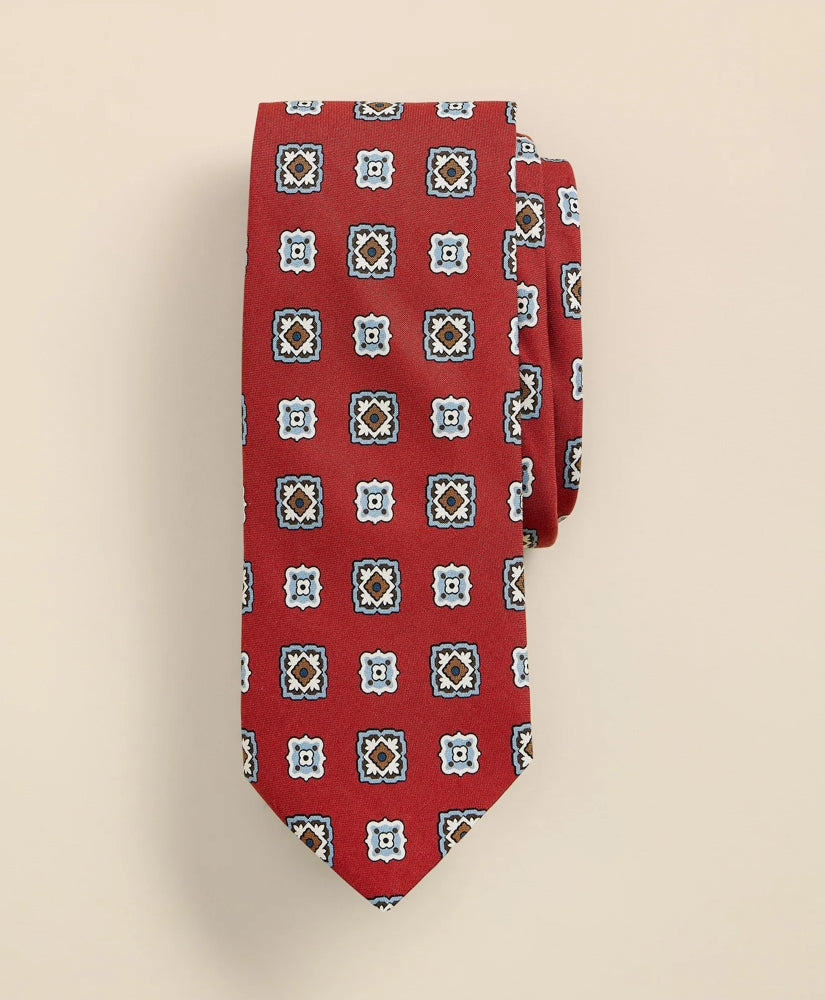 Silk Foulard Tie | Brooks Brothers