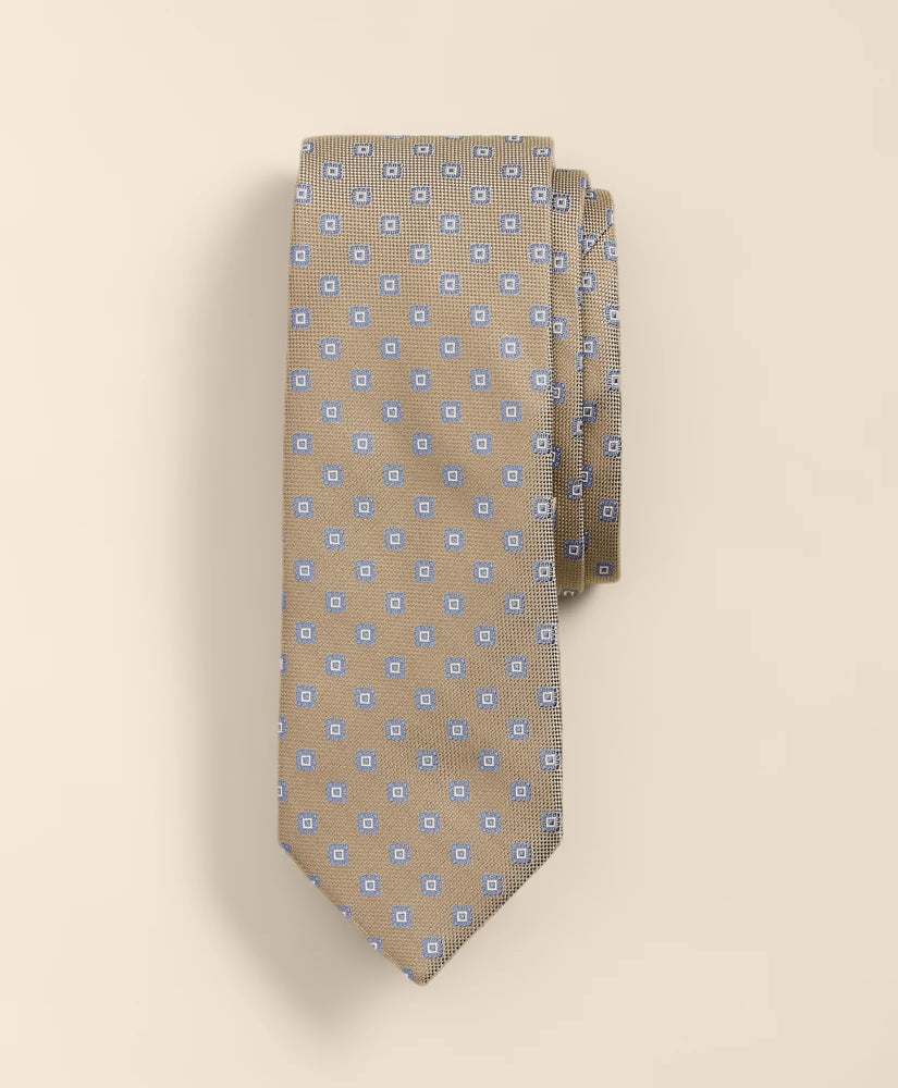 Silk Framed Diamond Tie | Brooks Brothers