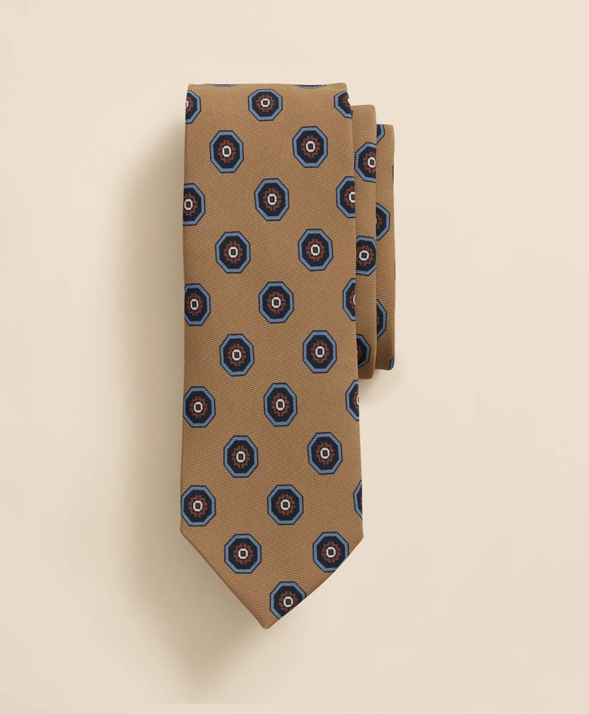 Silk Geometric Tie | Brooks Brothers