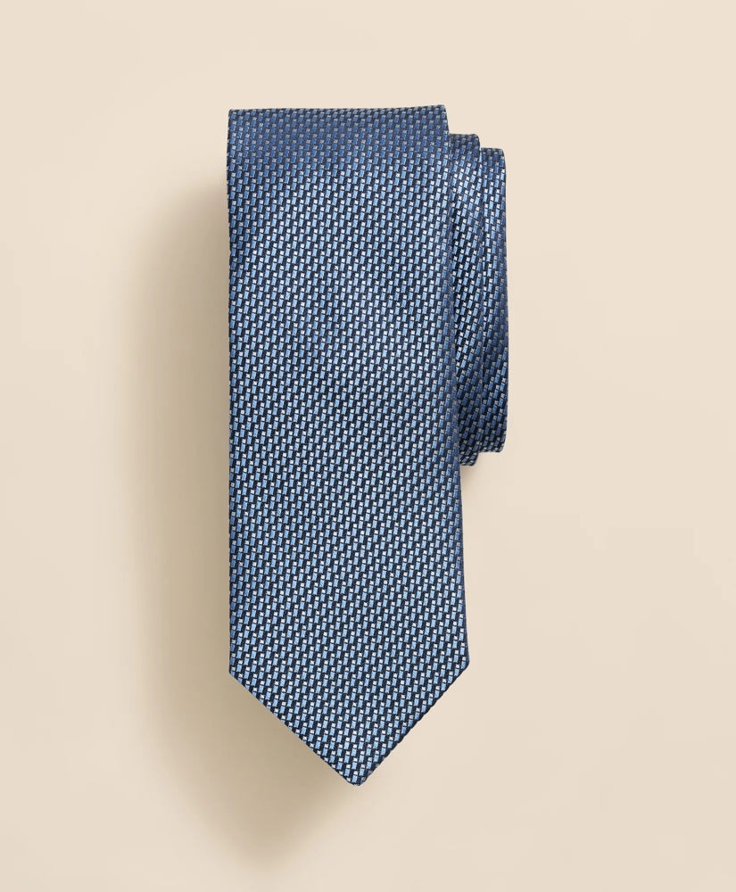 Silk Mini Geometric Tie | Brooks Brothers