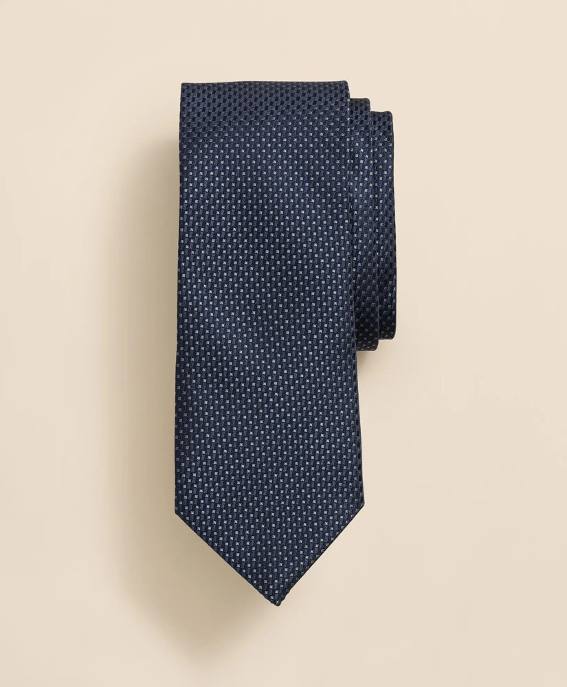 Silk Mini Geometric Tie | Brooks Brothers